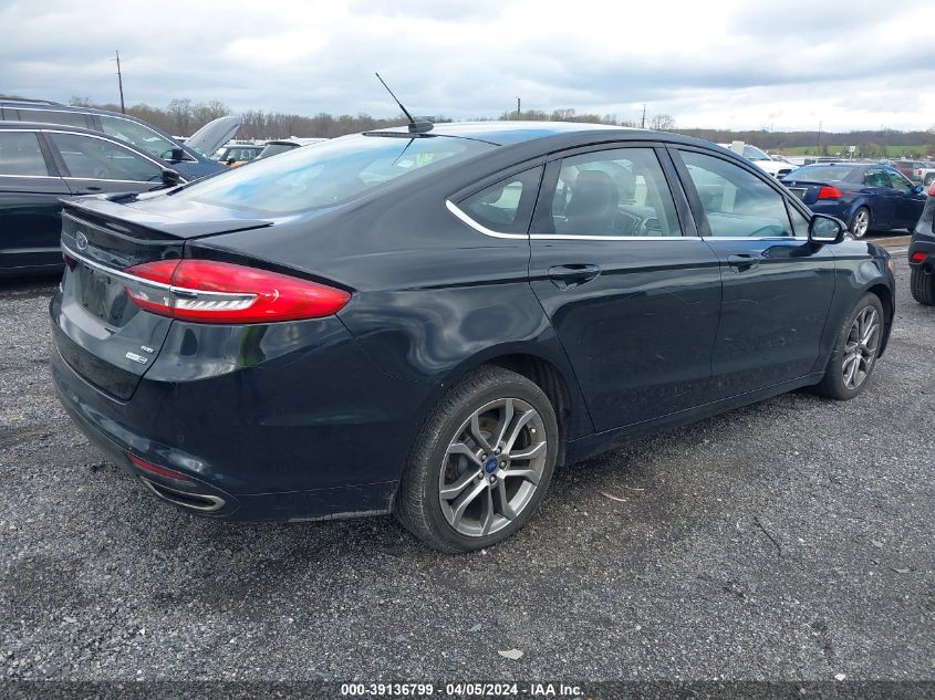 3FA6P0T95HR249489 | 2017 FORD FUSION