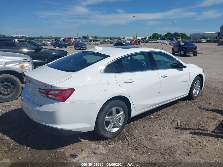 2022 Chevrolet Malibu Fwd Lt VIN: 1G1ZD5ST2NF133954 Lot: 39136880