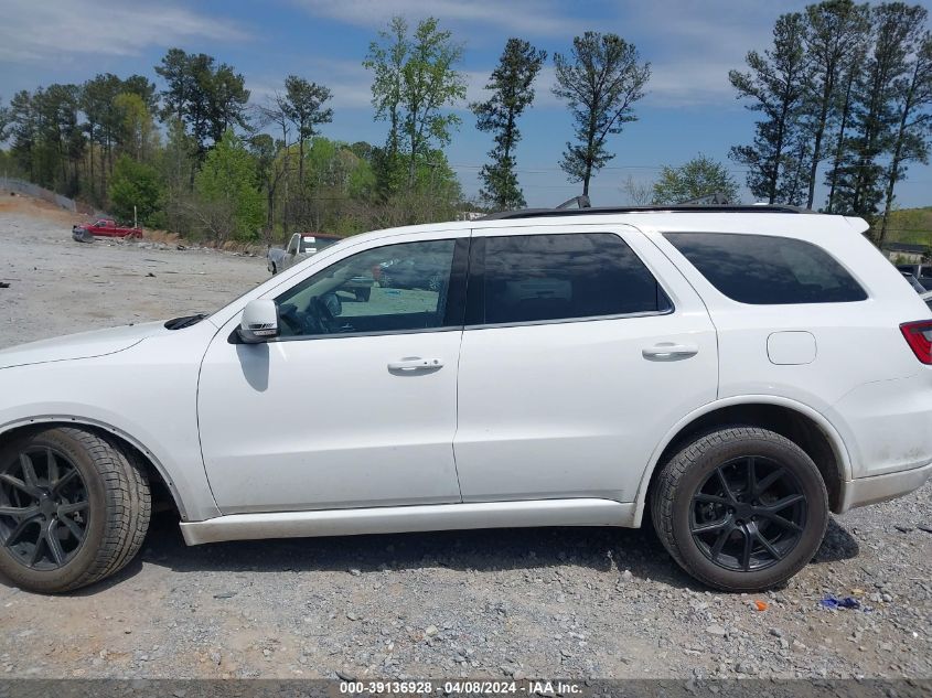 2018 Dodge Durango Gt Rwd VIN: 1C4RDHDG4JC282001 Lot: 39136928