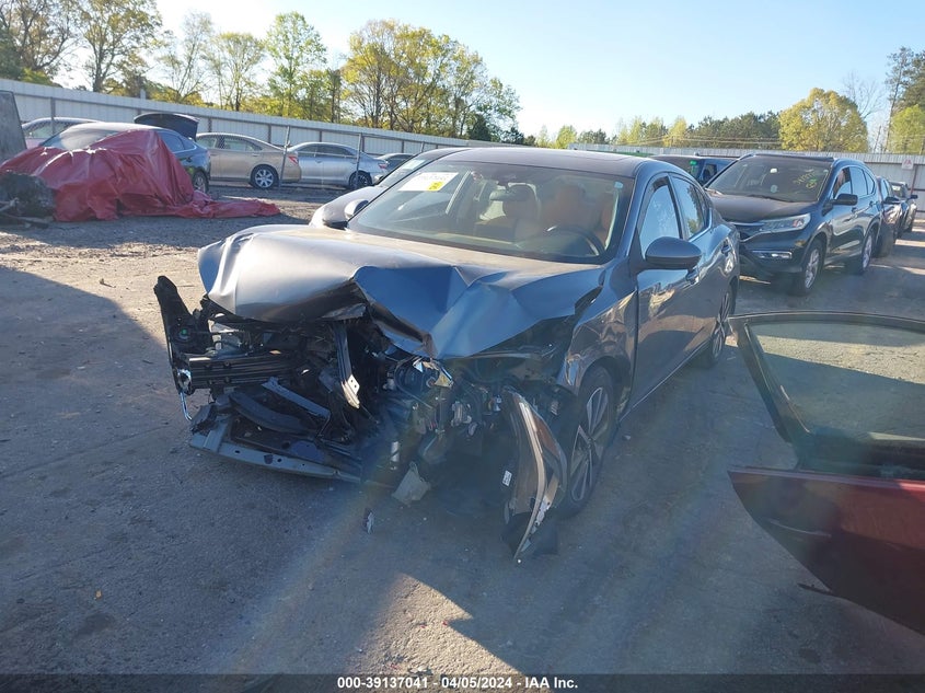 VIN 3N1AB8CV6MY247378 2021 NISSAN SENTRA SV