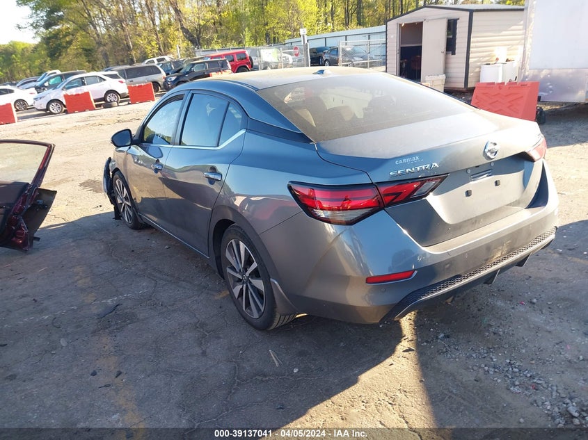 VIN 3N1AB8CV6MY247378 2021 NISSAN SENTRA SV