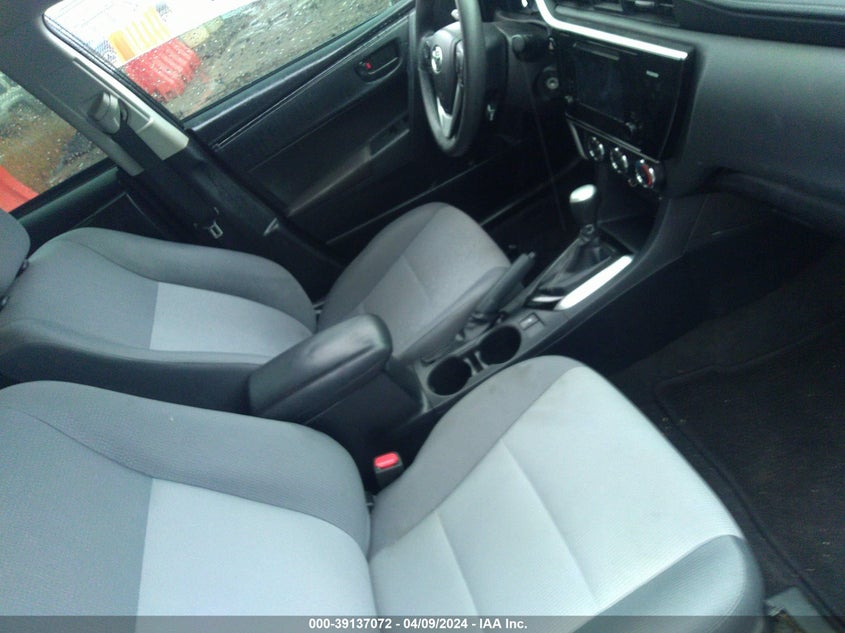 VIN 2T1BURHE9HC784990 2017 TOYOTA COROLLA L/LE/XLE/SE/XSE