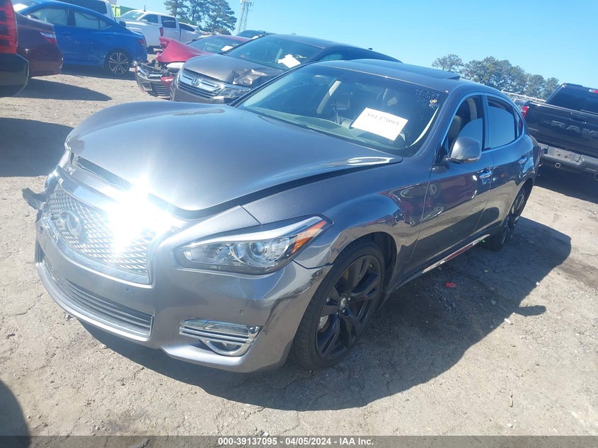 2017 Infiniti Q70L 3.7X VIN: JN1BY1PR4HM210457 Lot: 39137095