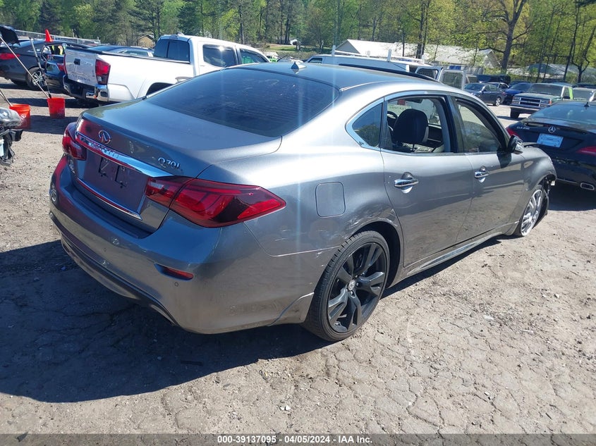 2017 Infiniti Q70L 3.7X VIN: JN1BY1PR4HM210457 Lot: 39137095