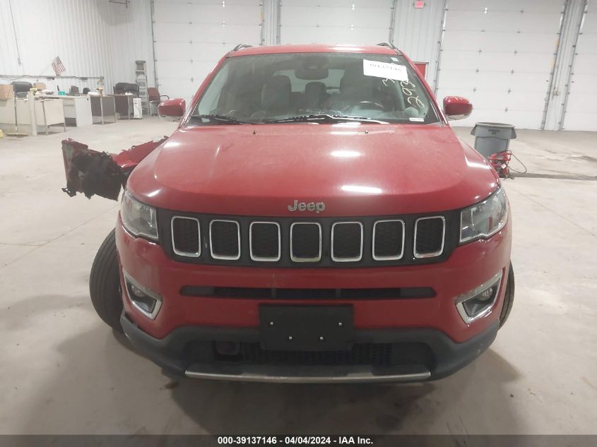 2021 Jeep Compass Limited 4X4 VIN: 3C4NJDCB0MT527472 Lot: 39137146