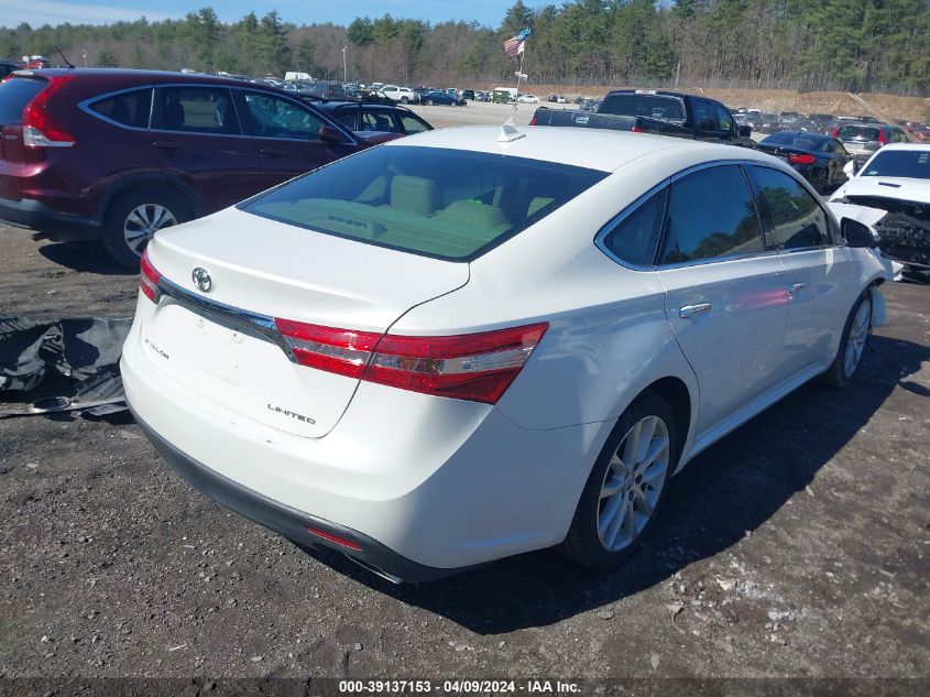 2015 Toyota Avalon Limited VIN: 4T1BK1EB2FU160803 Lot: 39137153