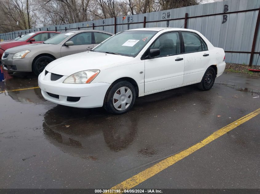 2004 Mitsubishi Lancer Es VIN: JA3AJ26E14U060561 Lot: 39137195