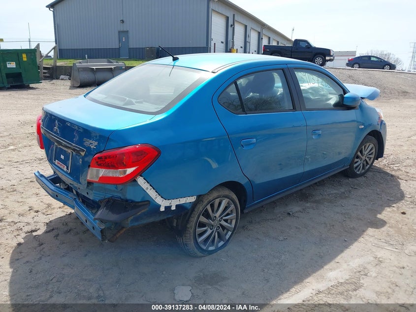 VIN ML32F3FJ2KHF14922 2019 MITSUBISHI MIRAGE G4 ES