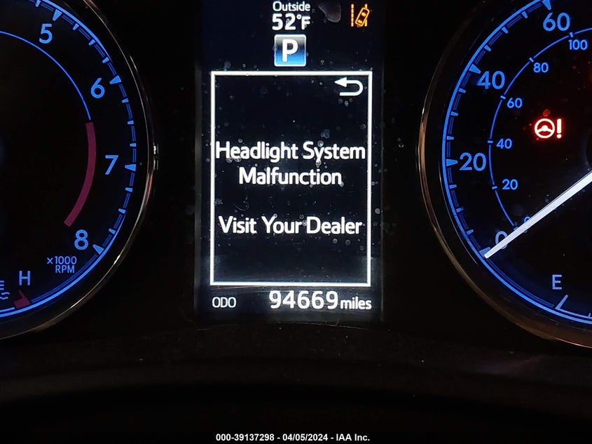 TOYOTA COROLLA L/LE/XLE/SE/XSE 2017
