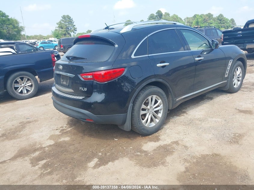 2012 Infiniti Fx35 VIN: JN8AS1MU0CM122330 Lot: 39137358