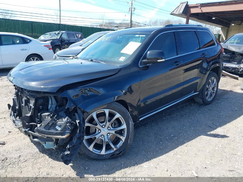 2019 Jeep Grand Cherokee Summit 4X4 VIN: 1C4RJFJTXKC649757 Lot: 39137430