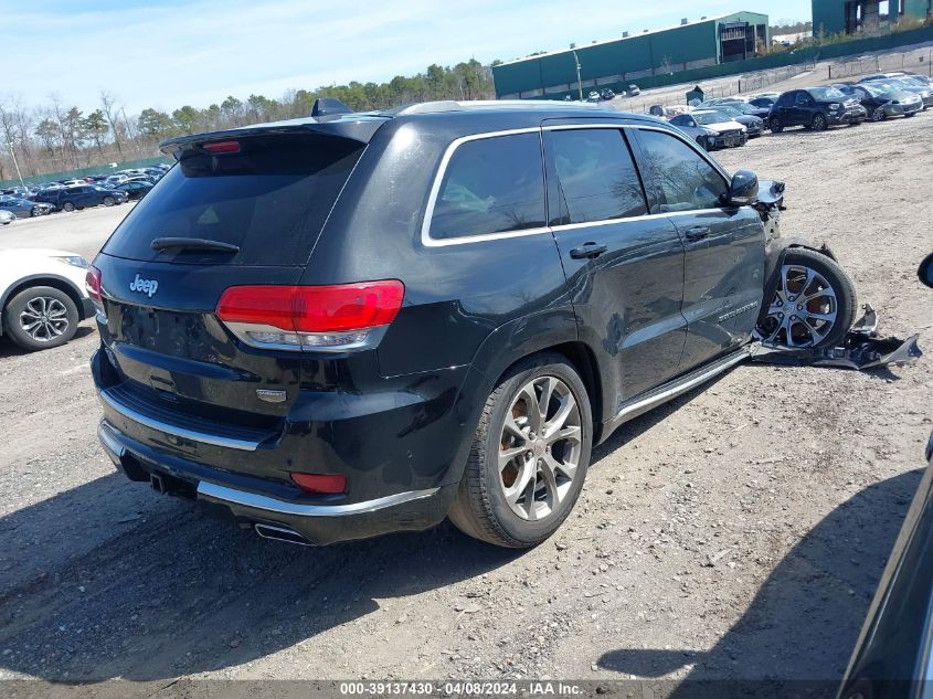 2019 Jeep Grand Cherokee Summit 4X4 VIN: 1C4RJFJTXKC649757 Lot: 39137430