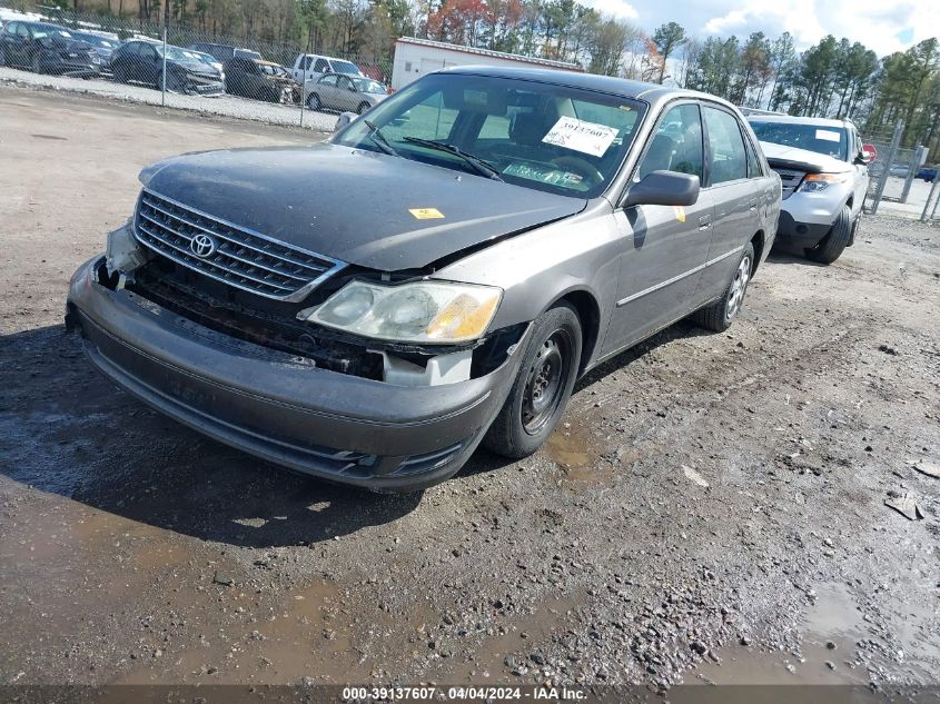 4T1BF28B53U270018 | 2003 TOYOTA AVALON