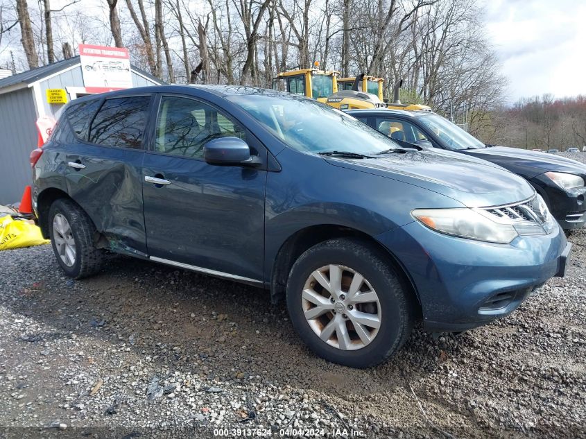 JN8AZ1MW5DW303409 2013 Nissan Murano S