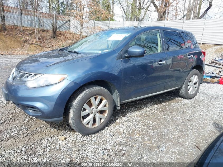 JN8AZ1MW5DW303409 2013 Nissan Murano S