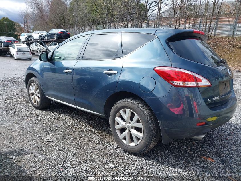 JN8AZ1MW5DW303409 2013 Nissan Murano S