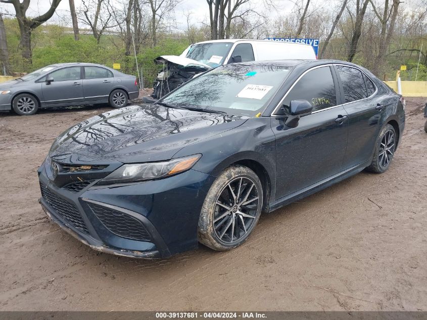 4T1G11AK3MU437437 2021 Toyota Camry Se