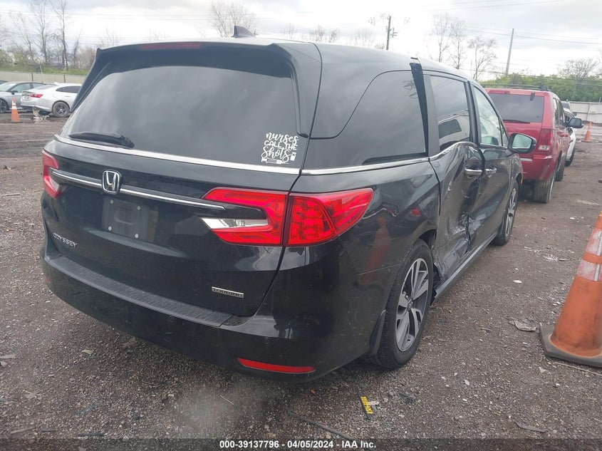 VIN 5FNRL6H88MB036568 2021 HONDA ODYSSEY TOURING