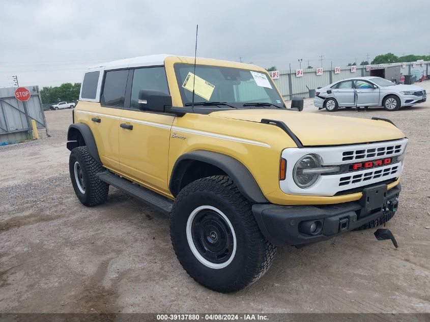 2023 Ford Bronco Heritage Limited Edition VIN: 1FMEE4GP6PLA71015 Lot: 39137880