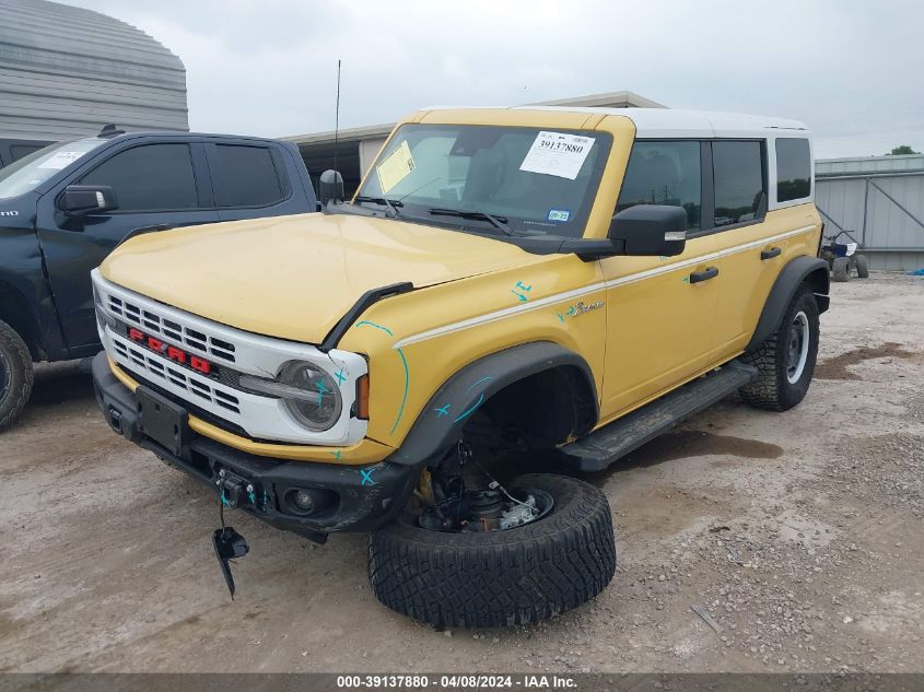 2023 Ford Bronco Heritage Limited Edition VIN: 1FMEE4GP6PLA71015 Lot: 39137880