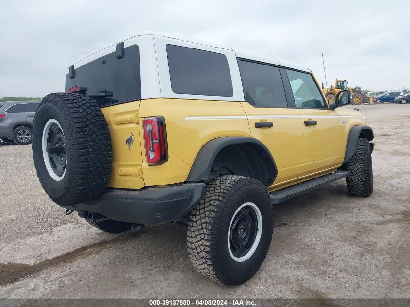 2023 Ford Bronco Heritage Limited Edition VIN: 1FMEE4GP6PLA71015 Lot: 39137880