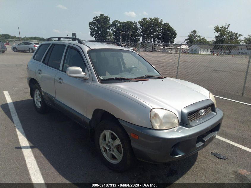 2004 Hyundai Santa Fe VIN: KM8SB12B84U785515 Lot: 39137917