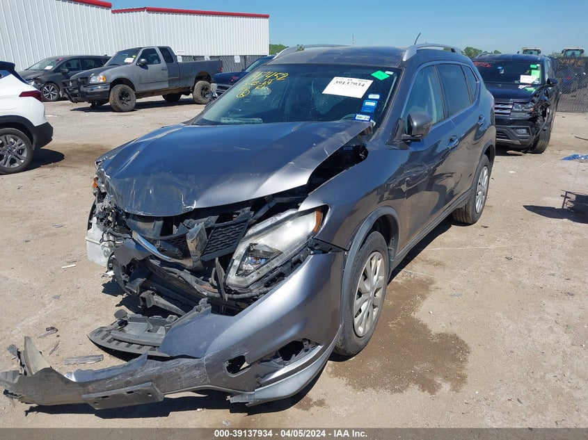 2016 NISSAN ROGUE S/SL/SV - KNMAT2MV2GP661611