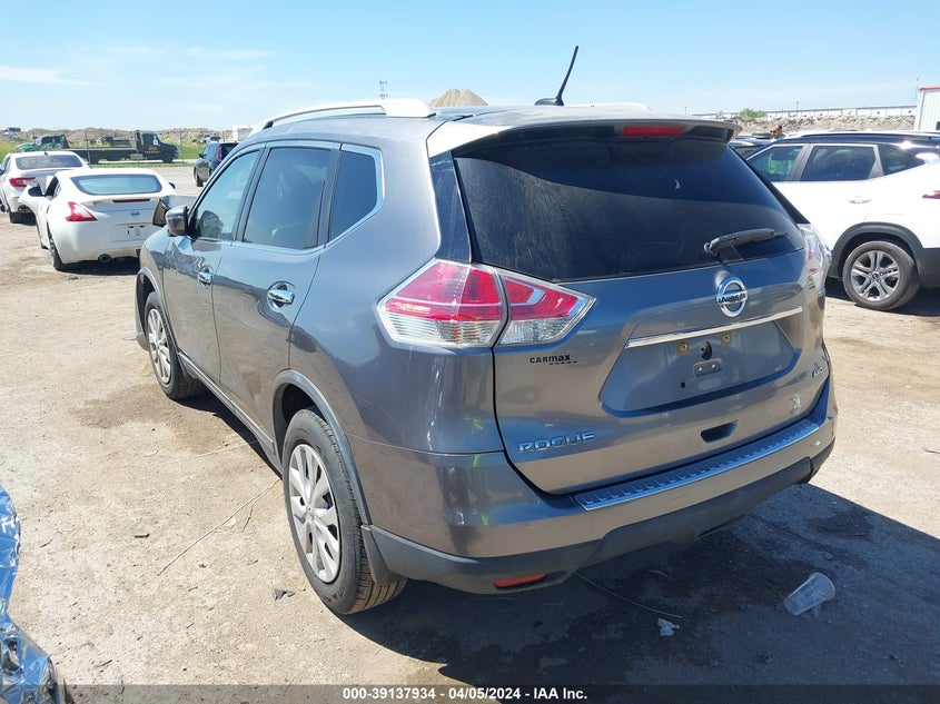 2016 NISSAN ROGUE S/SL/SV - KNMAT2MV2GP661611