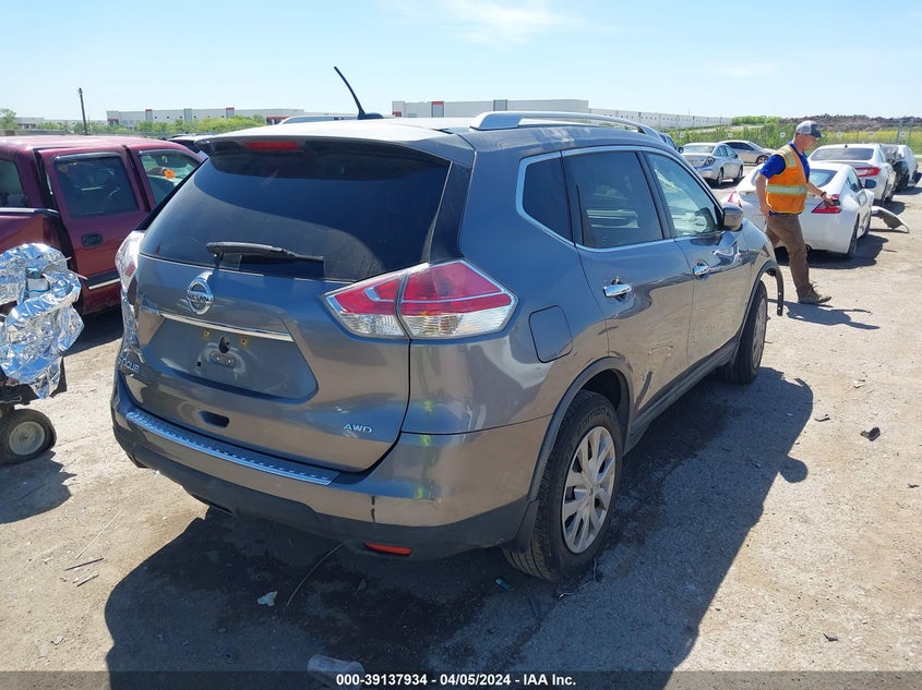2016 NISSAN ROGUE S/SL/SV - KNMAT2MV2GP661611