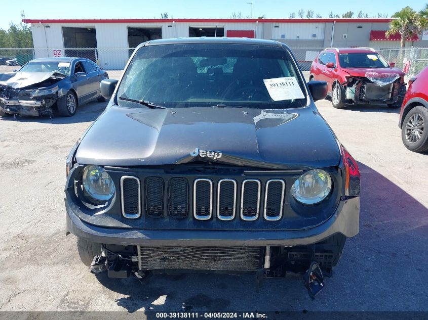 2018 Jeep Renegade Sport 4X4 VIN: ZACCJBAB8JPJ15170 Lot: 39138111