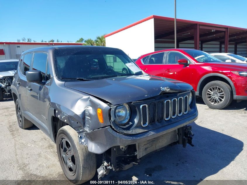 2018 Jeep Renegade Sport 4X4 VIN: ZACCJBAB8JPJ15170 Lot: 39138111