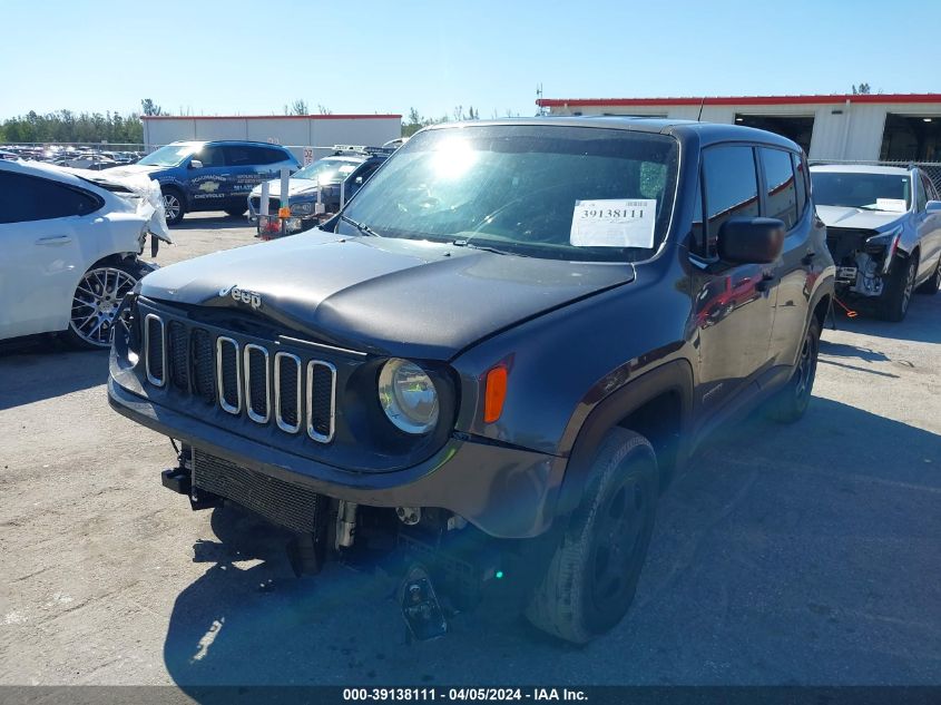 2018 Jeep Renegade Sport 4X4 VIN: ZACCJBAB8JPJ15170 Lot: 39138111