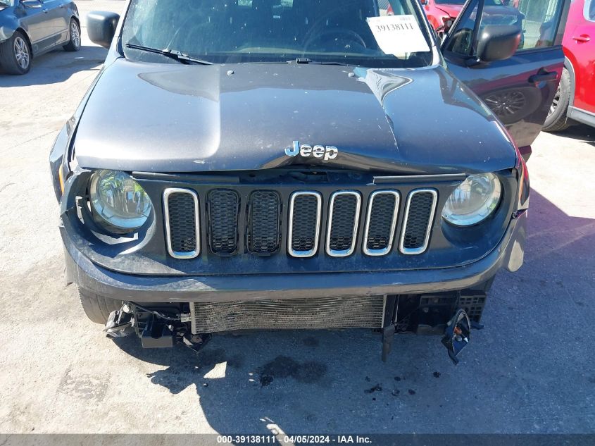 2018 Jeep Renegade Sport 4X4 VIN: ZACCJBAB8JPJ15170 Lot: 39138111