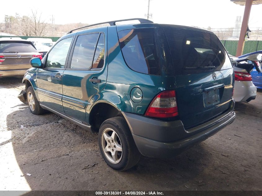 1998 Mercedes-Benz Ml 320 Classic VIN: 4JGAB54E0WA024864 Lot: 39138301