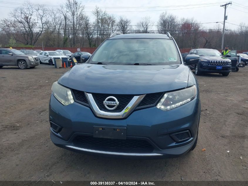 2014 Nissan Rogue Sv VIN: 5N1AT2MV3EC784950 Lot: 39138337