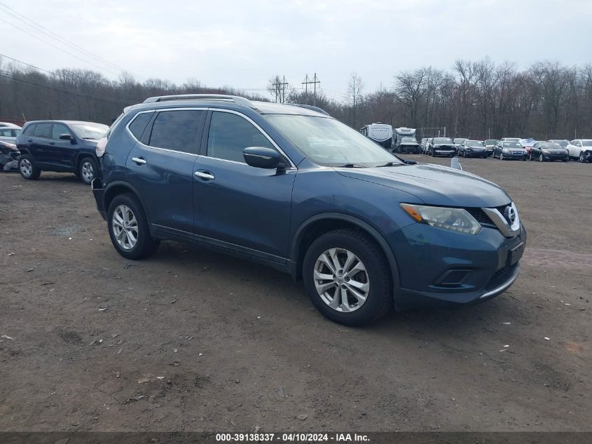 2014 Nissan Rogue Sv VIN: 5N1AT2MV3EC784950 Lot: 39138337