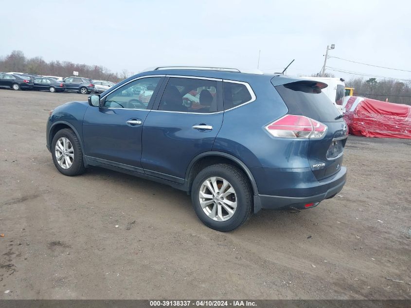 2014 Nissan Rogue Sv VIN: 5N1AT2MV3EC784950 Lot: 39138337