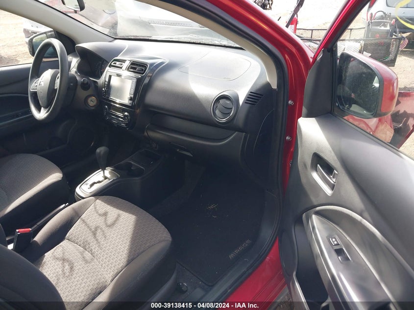 VIN ML32A3HJ9LH000303 2020 MITSUBISHI MIRAGE ES