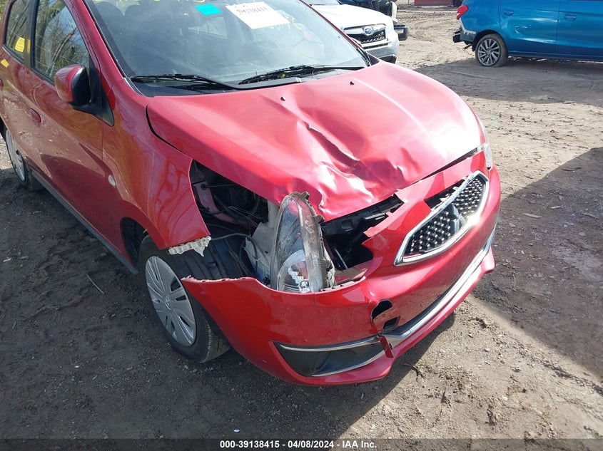 VIN ML32A3HJ9LH000303 2020 MITSUBISHI MIRAGE ES