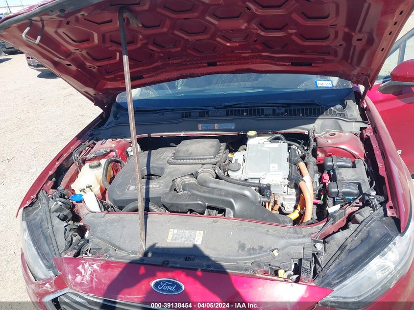 2019 FORD FUSION HYBRID SE - 3FA6P0LU9KR189972