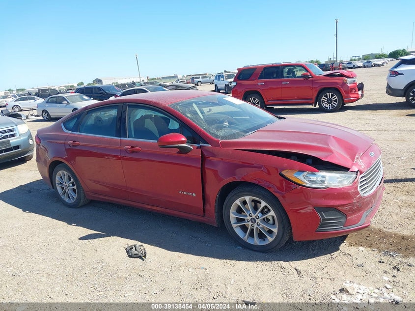 2019 FORD FUSION HYBRID SE - 3FA6P0LU9KR189972