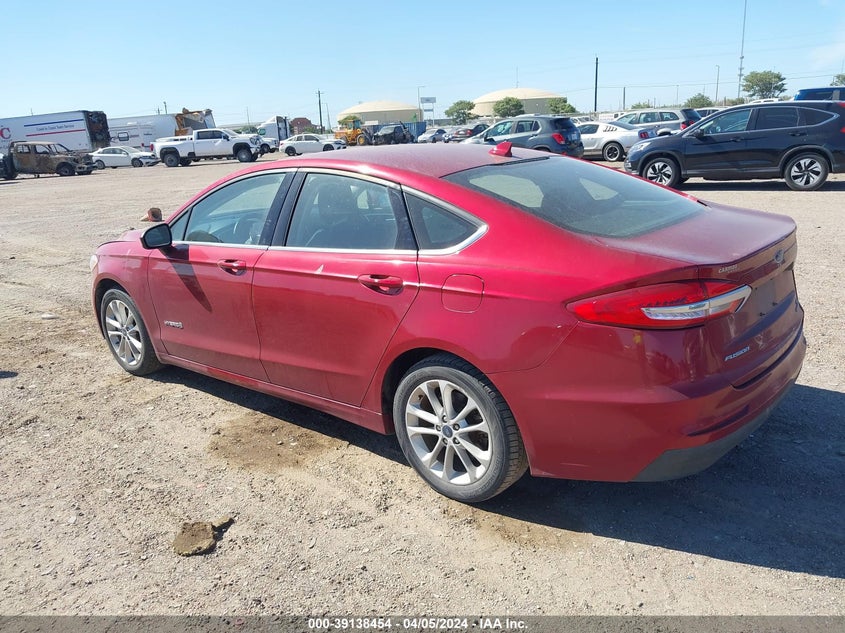 2019 FORD FUSION HYBRID SE - 3FA6P0LU9KR189972