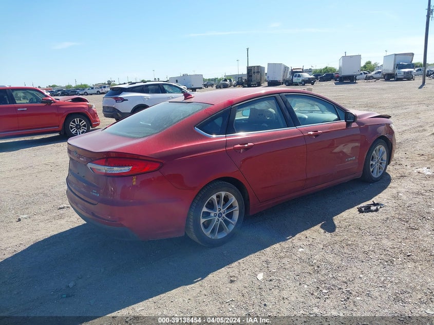 2019 FORD FUSION HYBRID SE - 3FA6P0LU9KR189972