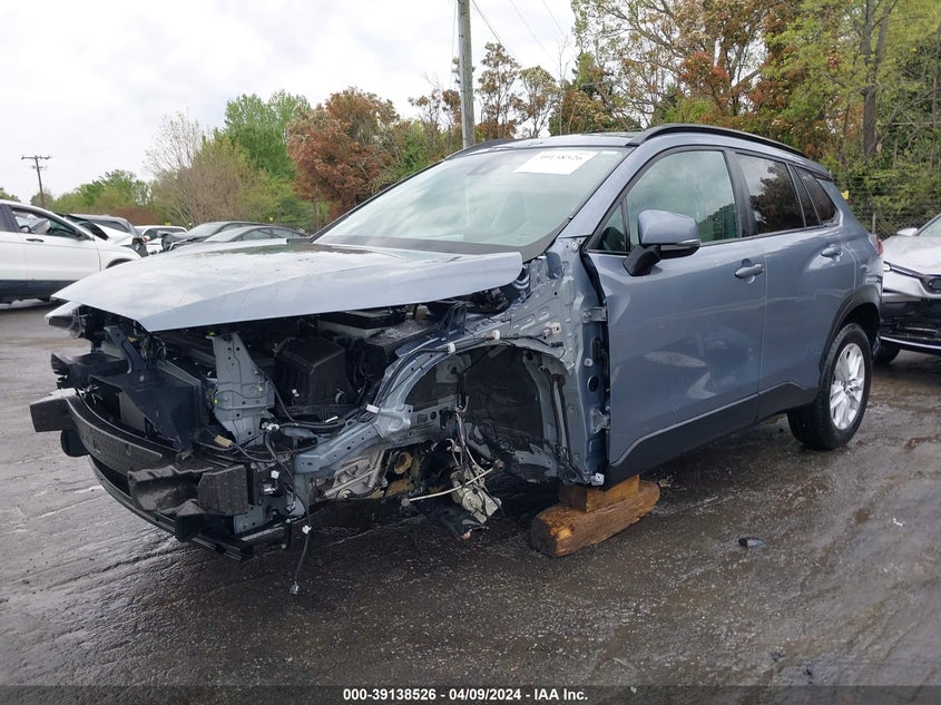 2022 Toyota Corolla Cross Le VIN: 7MUCAAAG1NV013796 Lot: 39138526