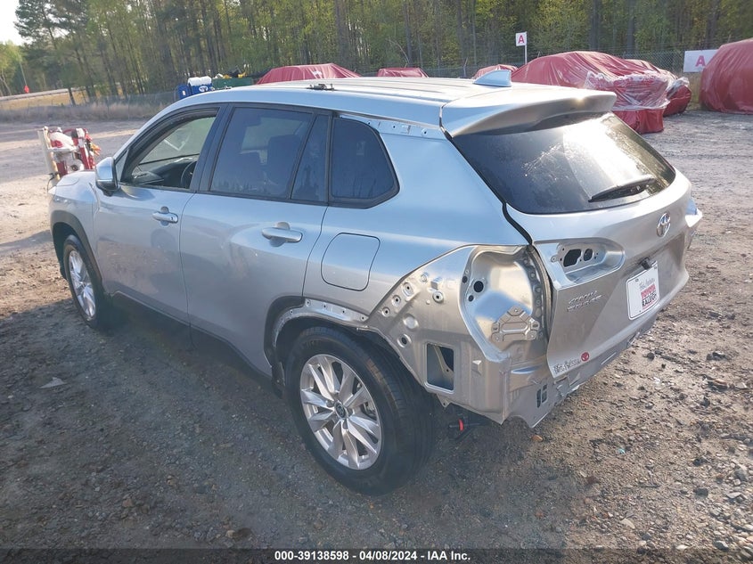 2023 Toyota Corolla Cross Le VIN: 7MUBAAAG7PV044730 Lot: 39138598