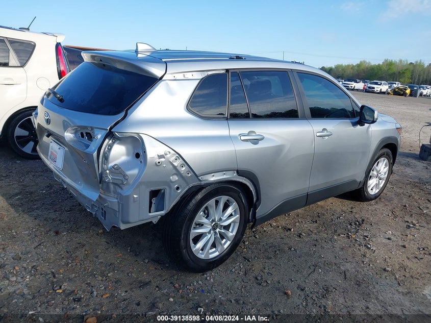 2023 Toyota Corolla Cross Le VIN: 7MUBAAAG7PV044730 Lot: 39138598