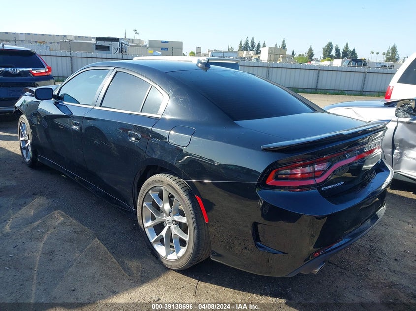 VIN 2C3CDXHG1MH566363 2021 DODGE CHARGER GT RWD