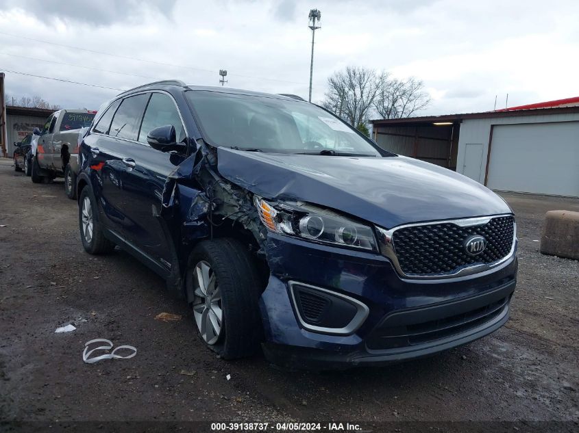 2017 KIA SORENTO 3.3L LX - 5XYPGDA53HG316493