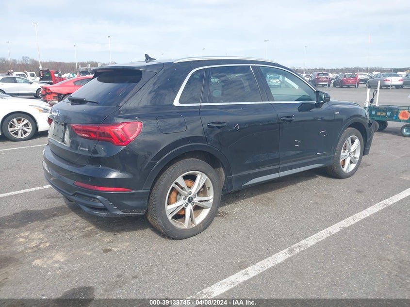 2021 Audi Q3 Premium Plus 45 Tfsi S Line Quattro Tiptronic VIN: WA1EECF3XM1035083 Lot: 39138745