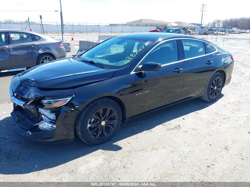 2020 CHEVROLET MALIBU FWD LT - 1G1ZD5STXLF087433
